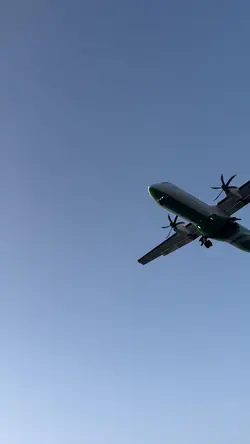Slow Motion Flyover