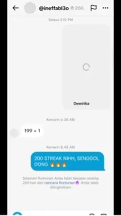 Streak Tiktok jj