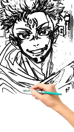 3D Drawing effect