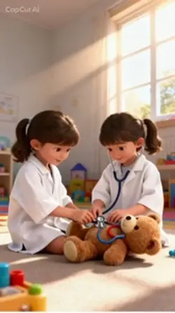 Two little doctors