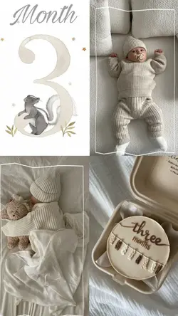 three months baby
