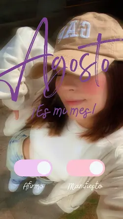agosto es mi mes 