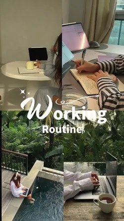 working routine