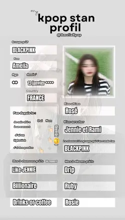 K-pop Stan profil <3