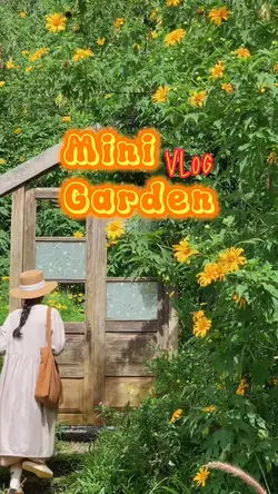 Mini Vlog Garden