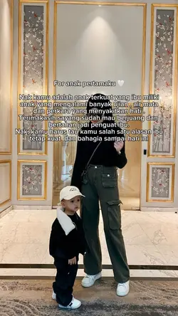 For anak pertamaku