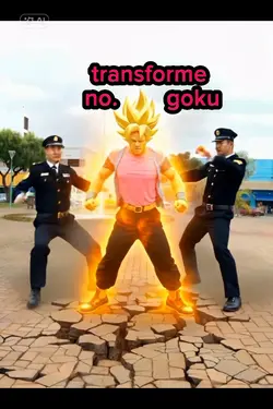 transforme no Goku