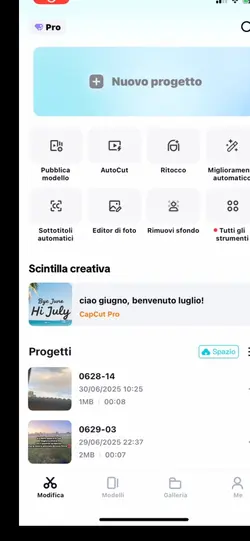 VIDEO per mettere la