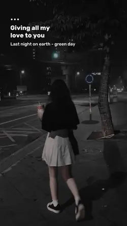 Last night on earth