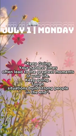 July 1/Motivational