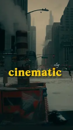 cinematic vlog