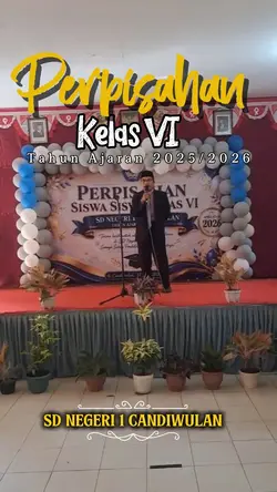 Perpisahan Kelas VI