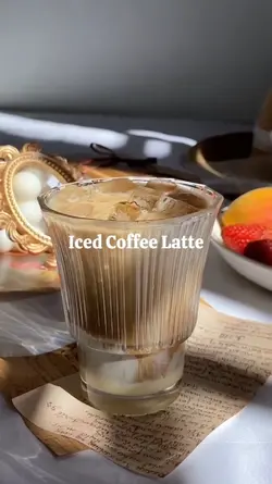 iced coffee latte