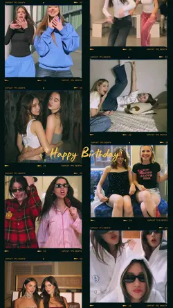 Birthday collage