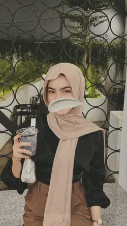 covering the face 