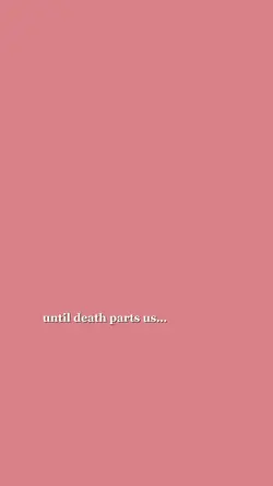 Until death parts us