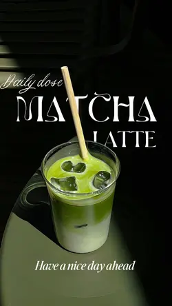 MATCHA LATTE 