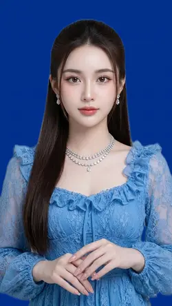 Ubah background biru