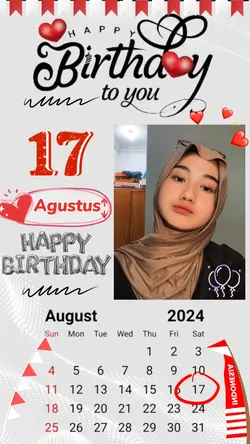 17 Agustus Birthday 