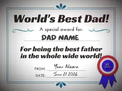 worlds best dad