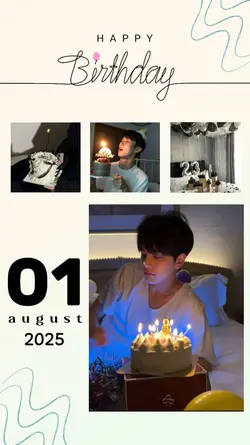 BIRTHDAY 1 AUGUST