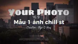 Mẫu 1 ảnh ngang