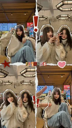 with bestie 4 pcs