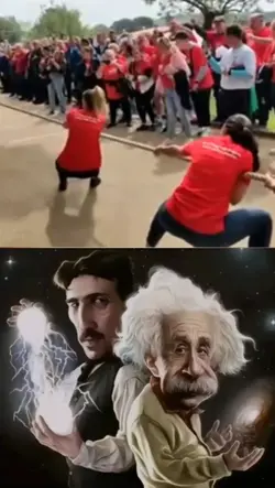 einstein&tesla meme