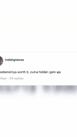 gua sebenernya worth