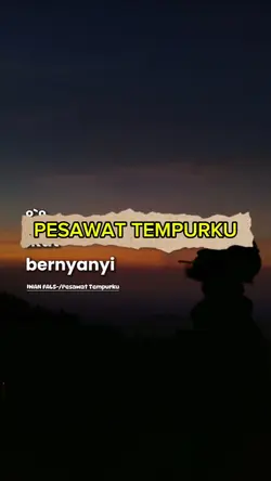 PESAWAT TEMPURKU