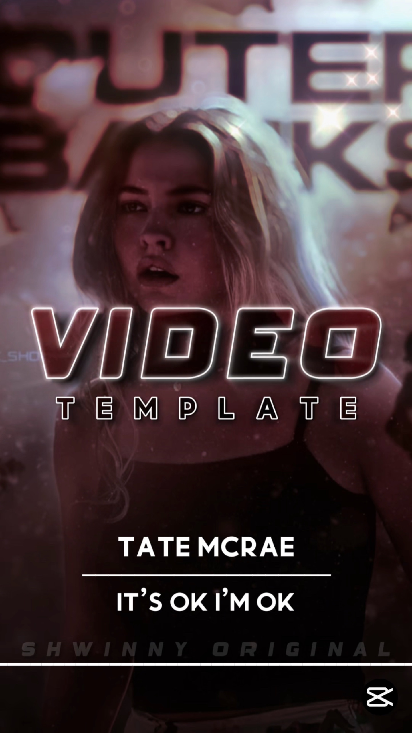 capcut template cover