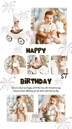 Happy 1st Birthday