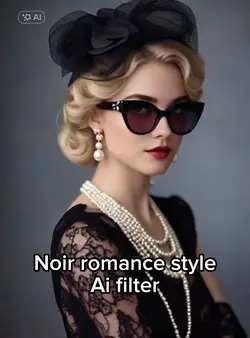 Glamour vintage styl