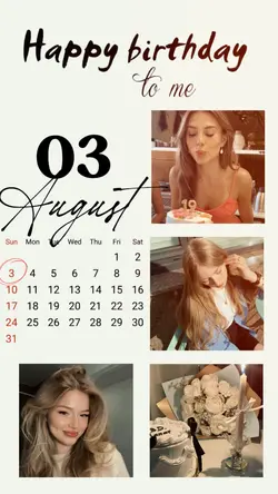 BIRTHDAY 03 AUGUST