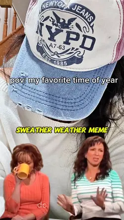 sweater weather meme