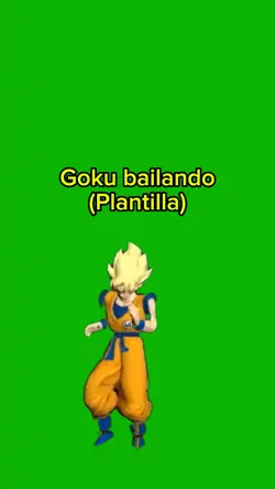 Goku bailando