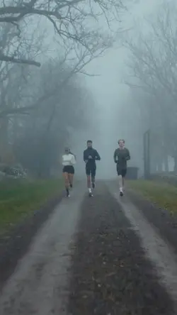 running
