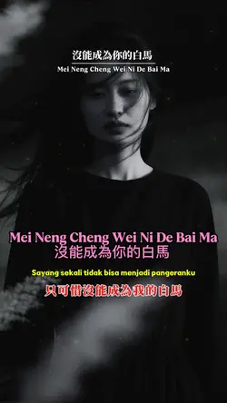 沒能成為你的白馬 