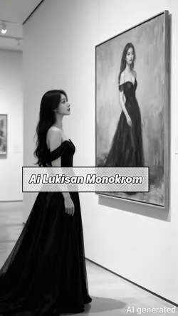 Ai Lukisan Monokrom