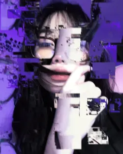 2 on/glitch effect