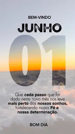 Bem-vindo Junho 