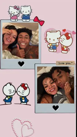 Colagem hello Kitty