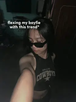 flexing my boyfie