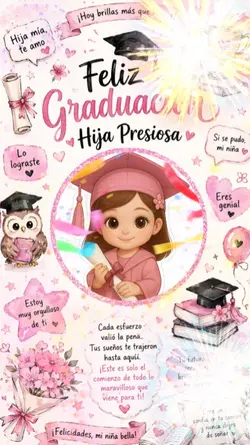 Niña Graduación Foto