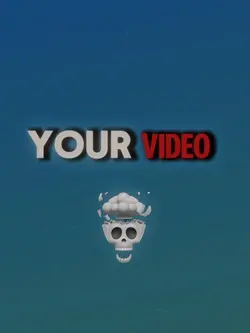 Skull face template