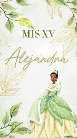 Invitacion de Xv Tia