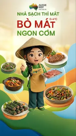 COOK BÒ ÚC MÁT