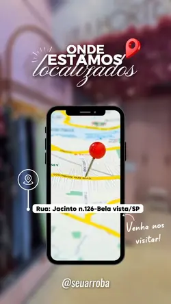 Nossa localização 