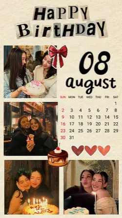 Birthday 08 August