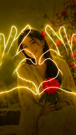 Neon glow effect 